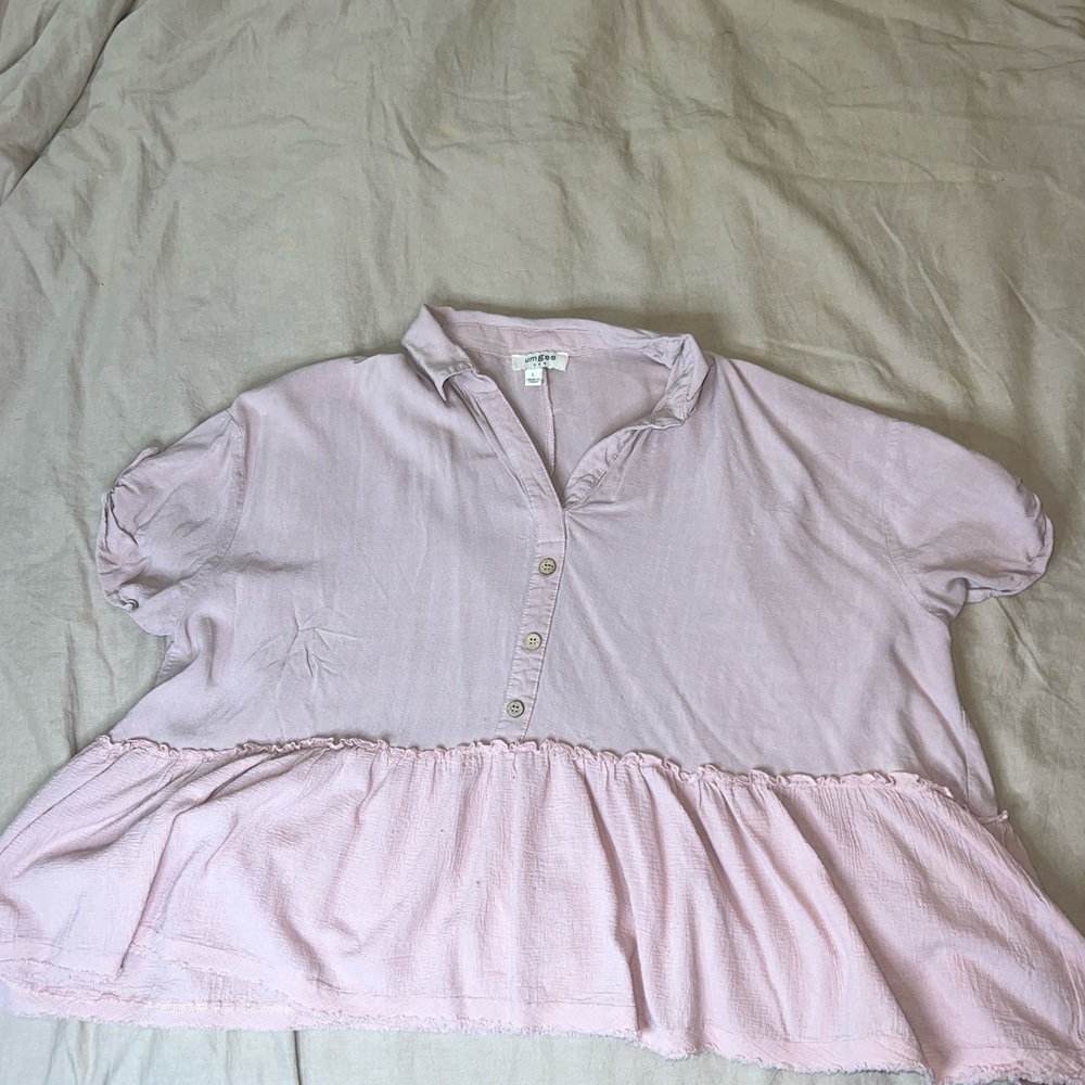 Umgee Pink Blouse
